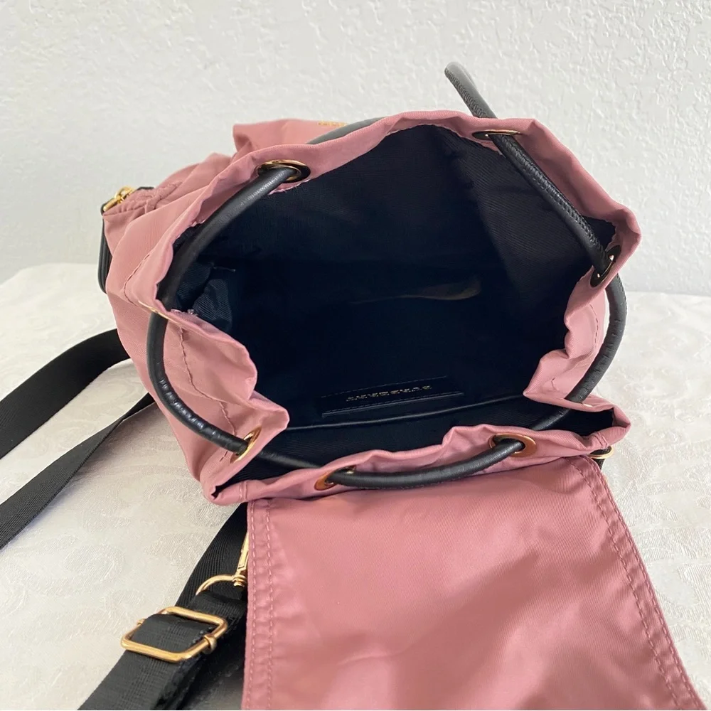 Burberry small Pink nylon Backpack